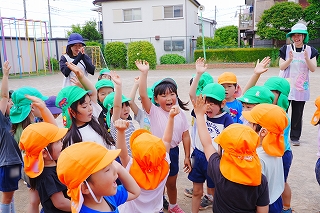 年少参観☆年中・年長異年齢交流